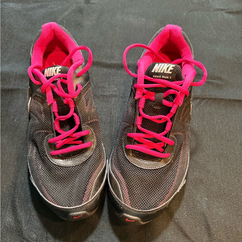 Nike Black Sneakers with Pink Highlights*** NEW without box